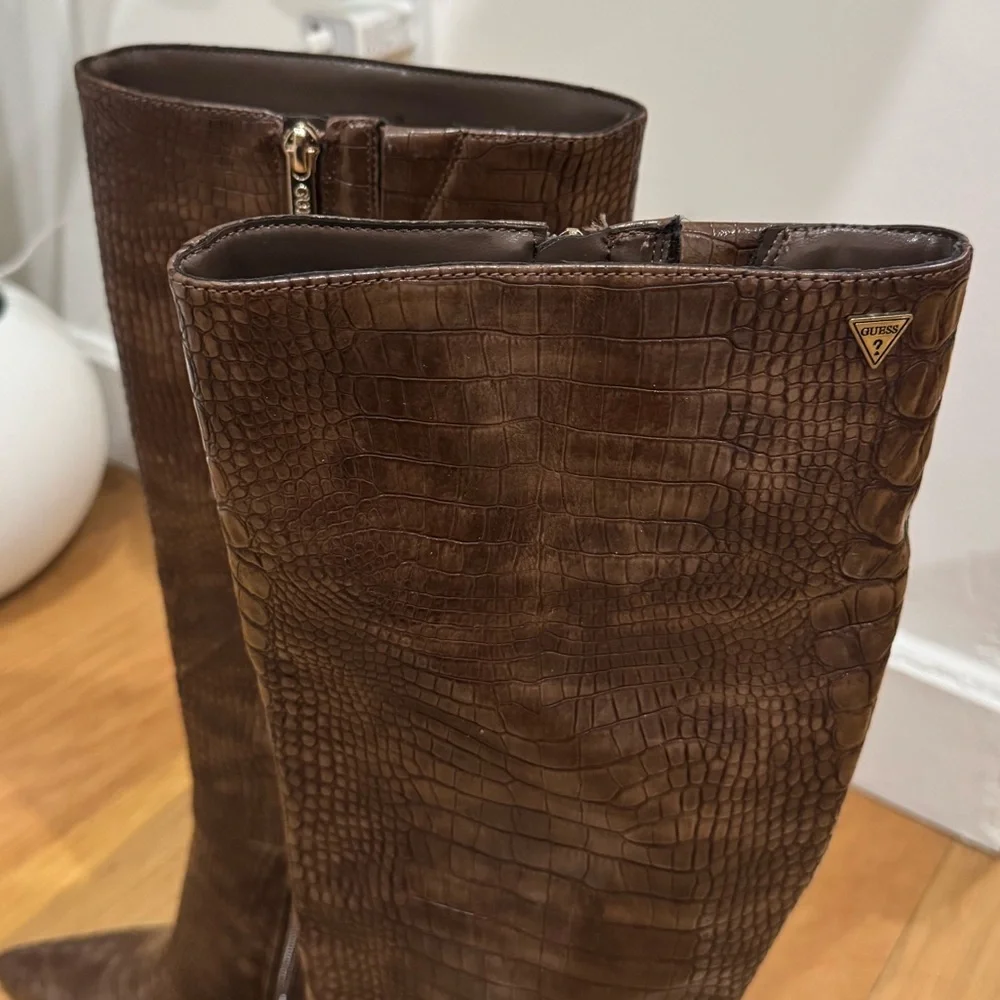 New Wayla Stiletto Knee High Boot by Guess